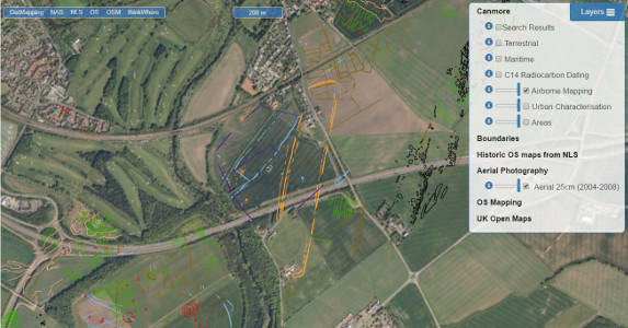 An image of Airborne Mapping around Inveresk